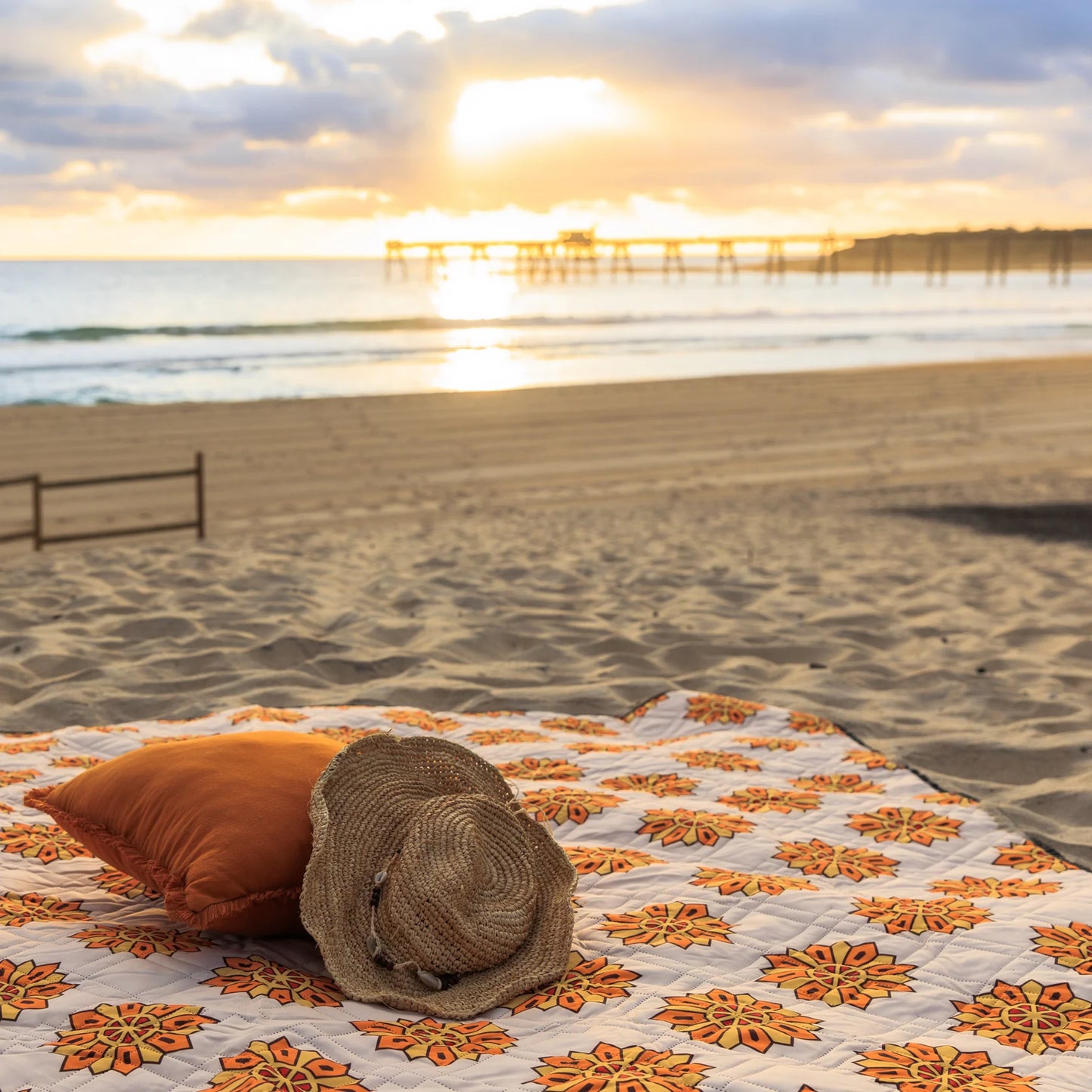 Mandala Picnic Rug - SALTWATER PICNIC CO