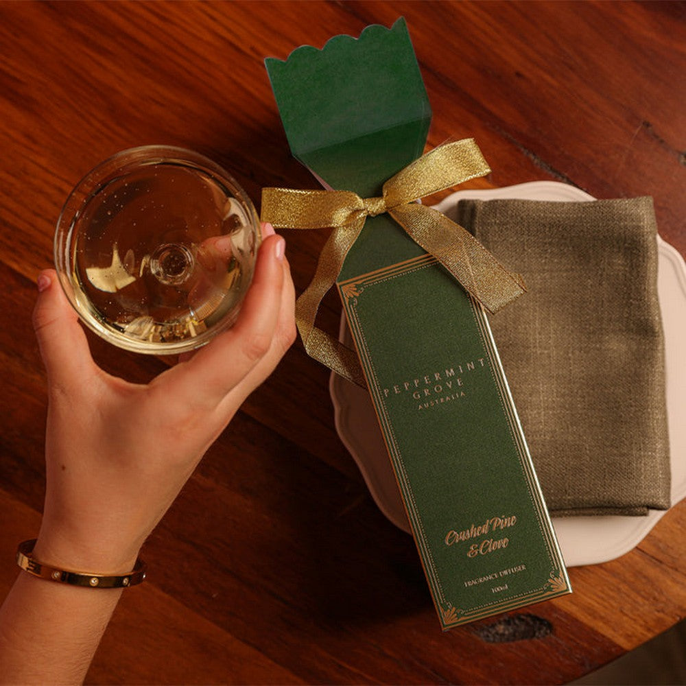 Crushed Pine & Clove Mini Diffuser Bon-Bon 100ml - PEPERMINT GROVE