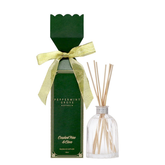 Crushed Pine & Clove Mini Diffuser Bon-Bon 100ml - PEPERMINT GROVE