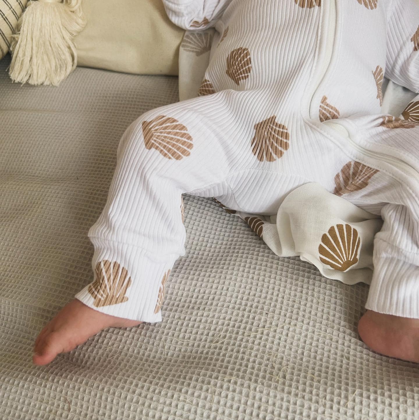 Shell Print Romper - MINI ZALI
