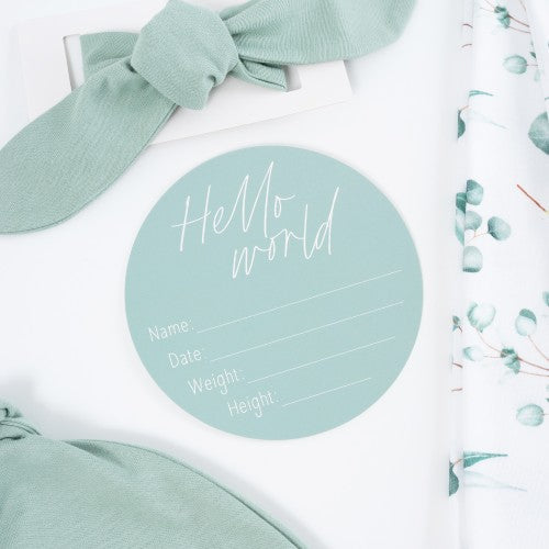 Eucalyptus Baby Announcement Bundle - SPOLSH