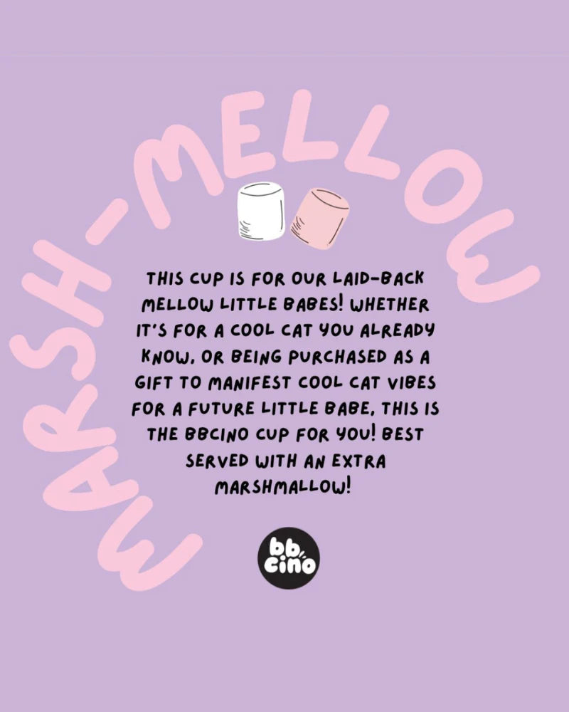 Marsh-Mellow Reusable Cino Cup (120ml) - BBcino