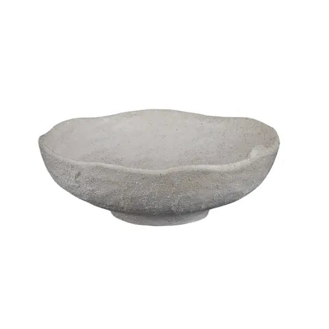 Dunes Ceramic Bowl - White