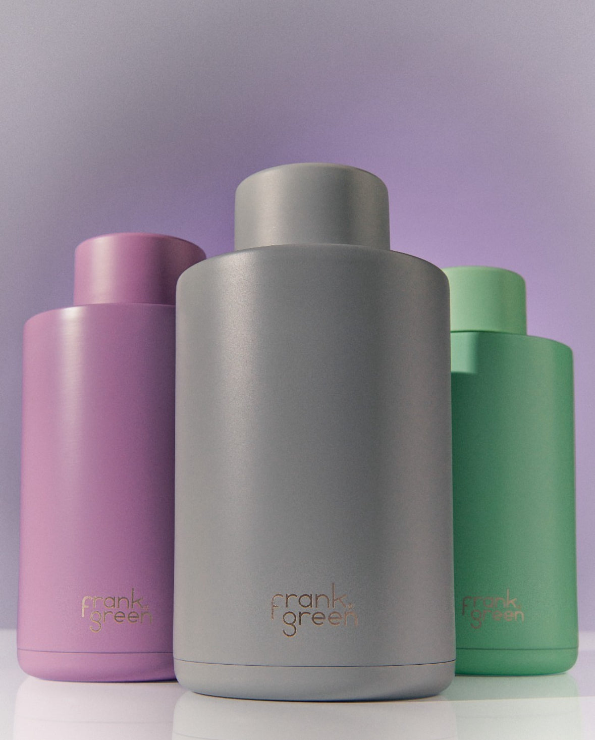 Neon Pink Ceramic Reusable Bottle 68oz/2,000ml - Frank Green