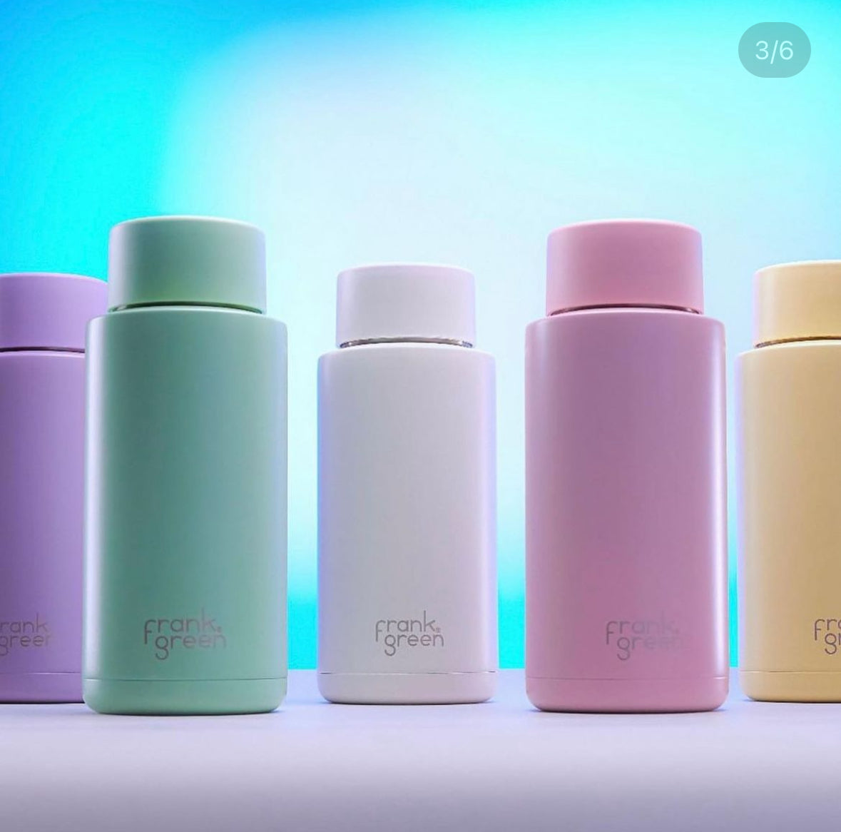 Mint Gelato Ceramic Reusable Bottle 20z/595ml - Frank Green