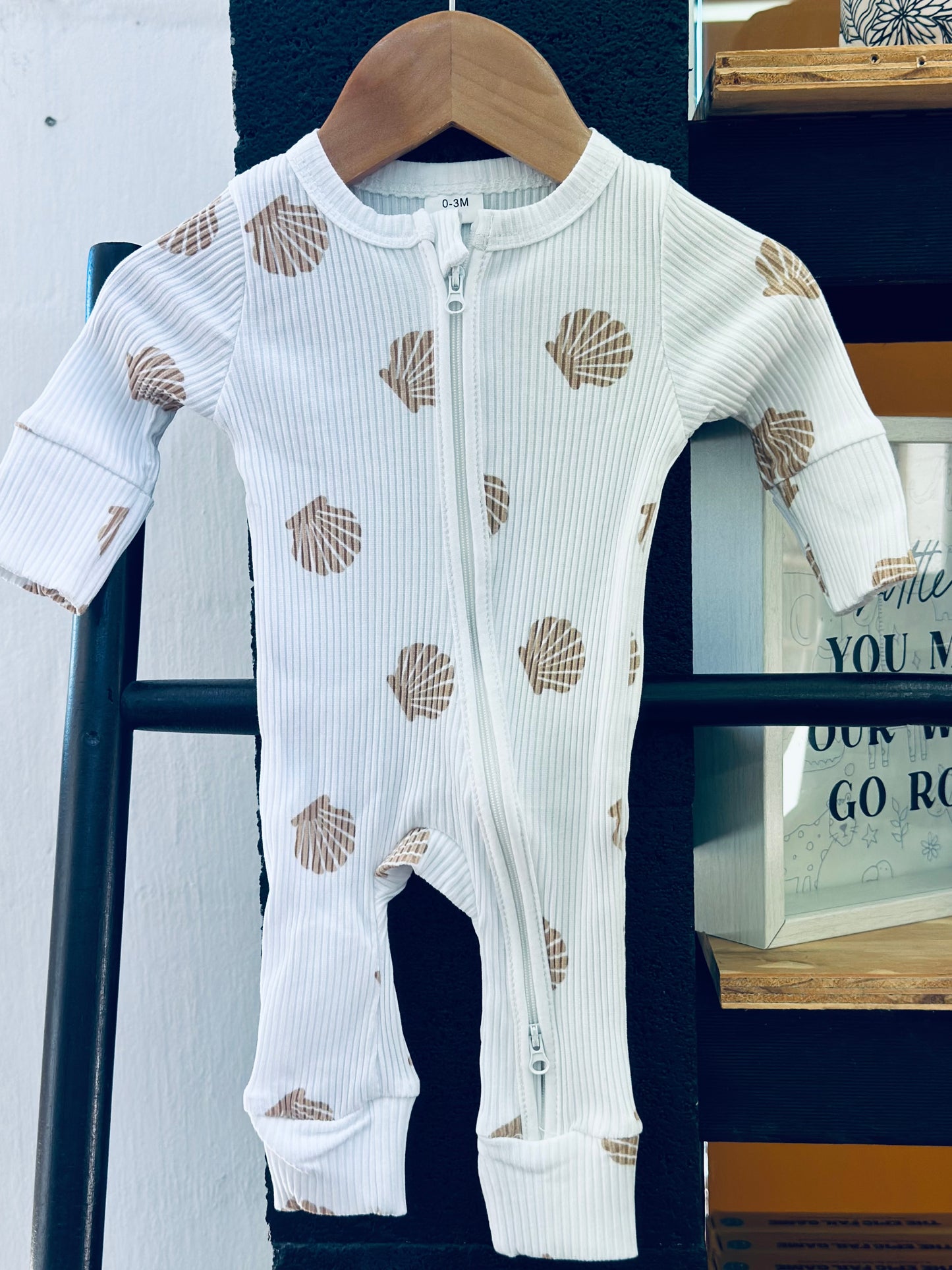 Shell Print Romper - MINI ZALI