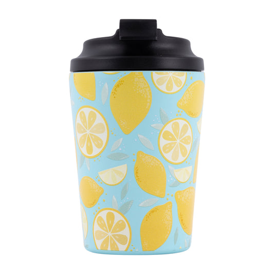 Lemon Insulated Travel Mug 380ml - SPLOSH