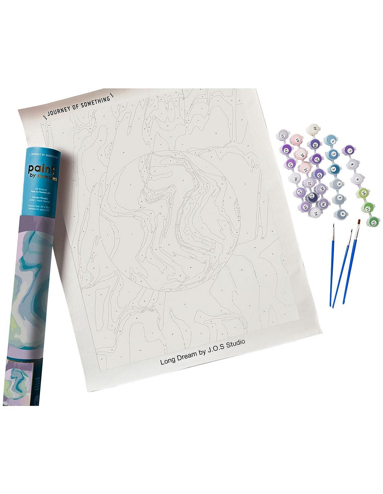 Long Dream Paint By Numbers - JOURNEY OF SOMETHING