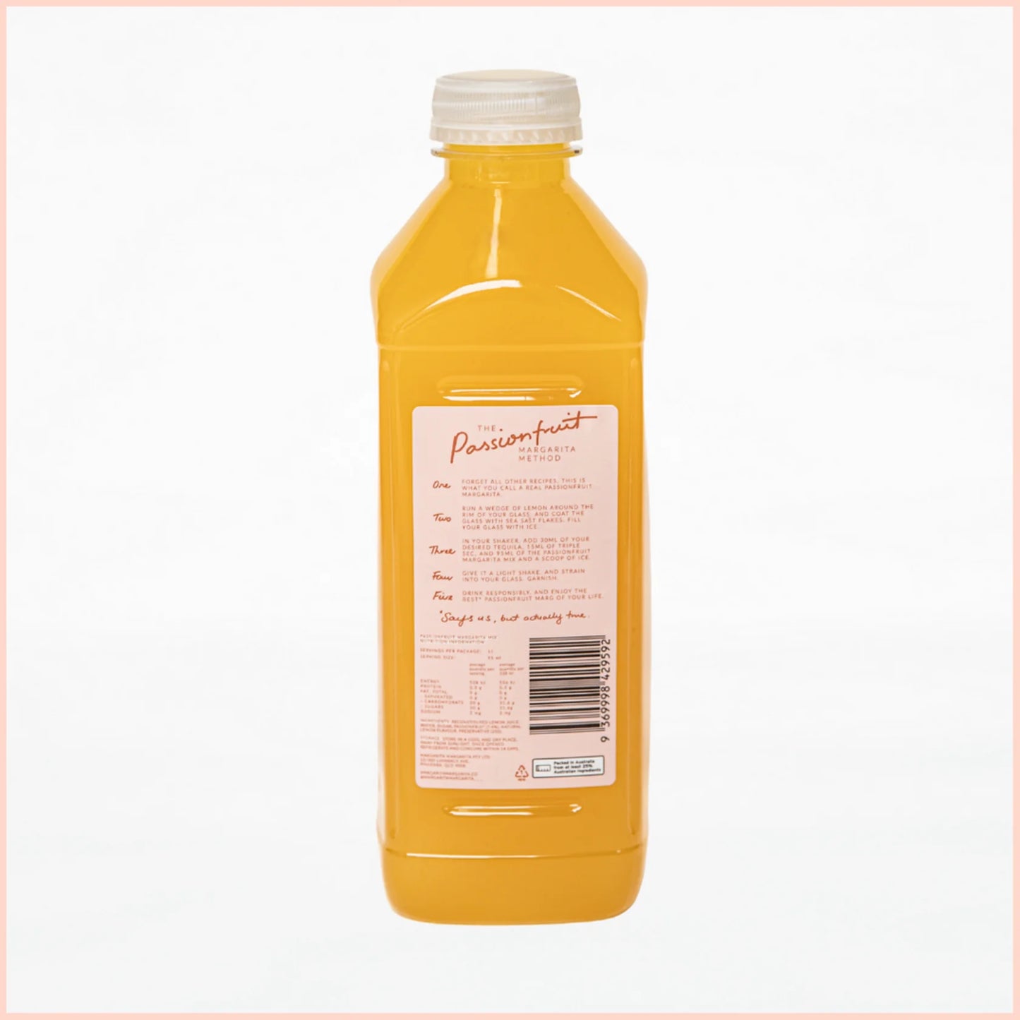Passionfruit Margarita Mix - MARGARITA MARGARITA
