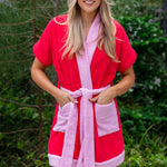 Burleigh Robe Raspberry/pink - VANDY