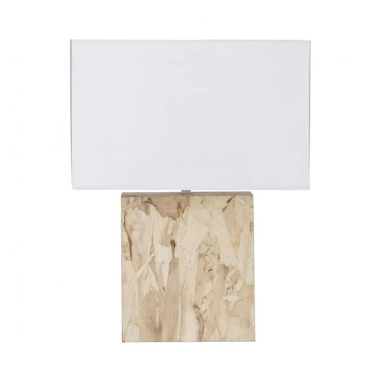 Amalfi wooden base lamp