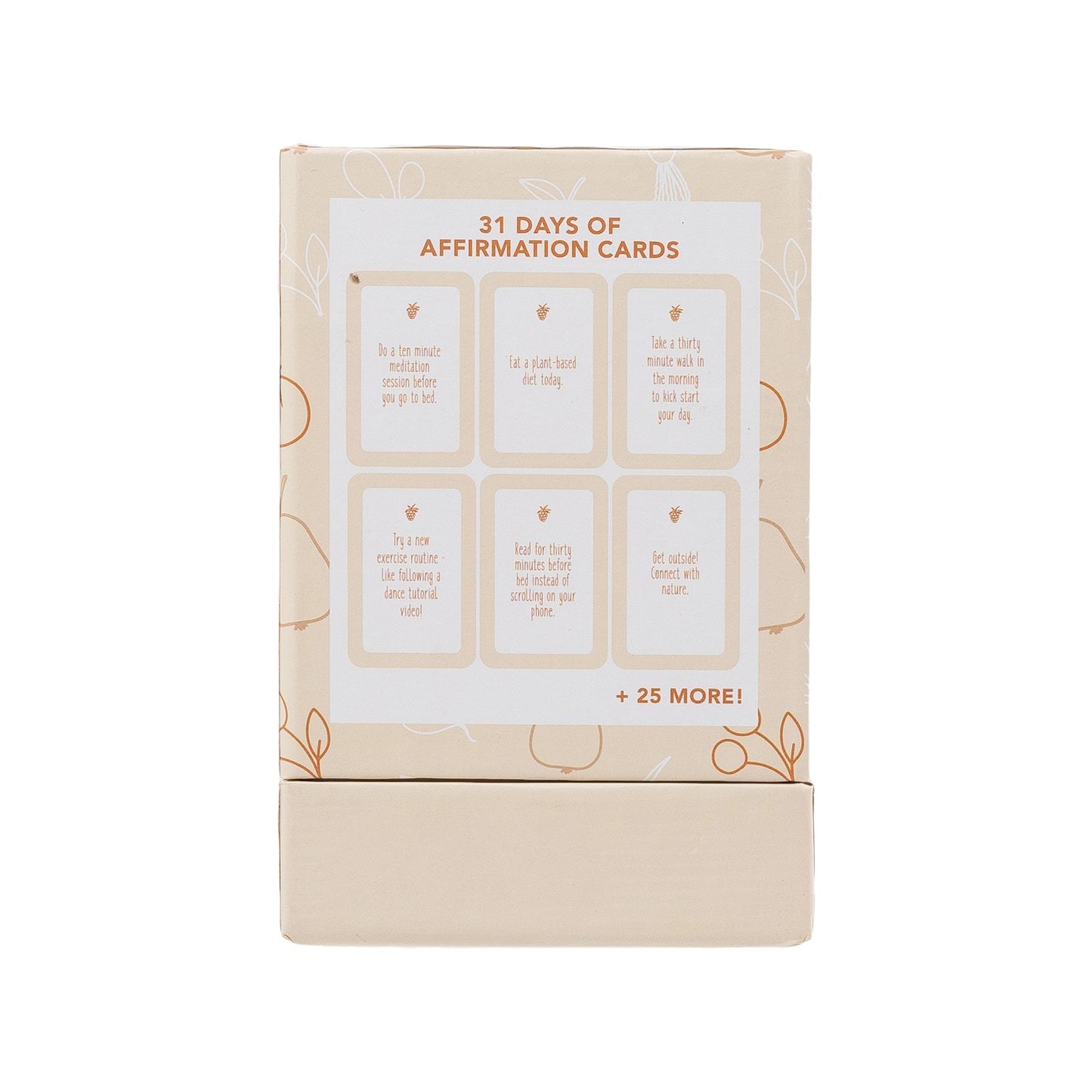 A Month Of Healthy Habits Cards - SPLOSH