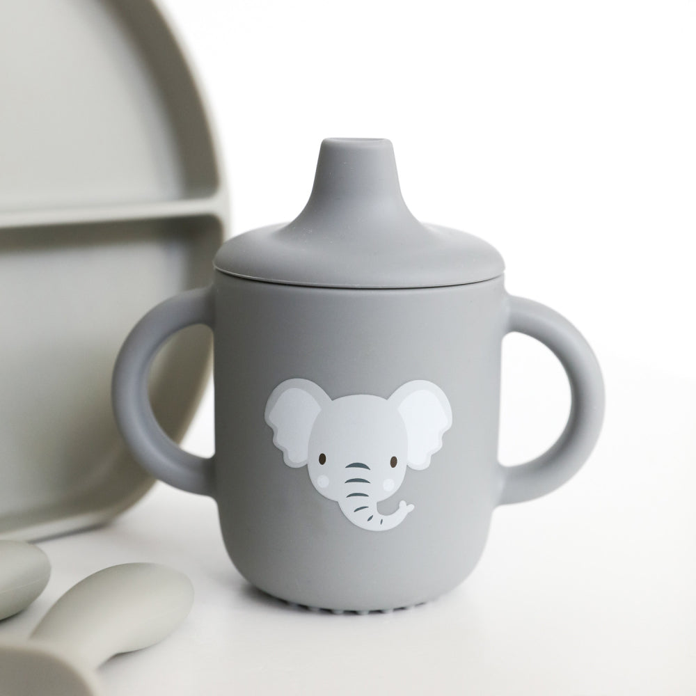 Baby Elephant Silicone Sippy Cup - SPLOSH