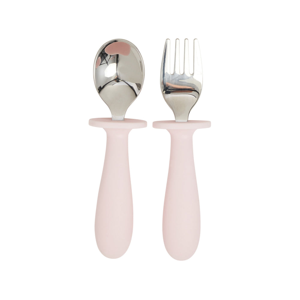 Pink Silicone Cutlery Set - SPOLSH