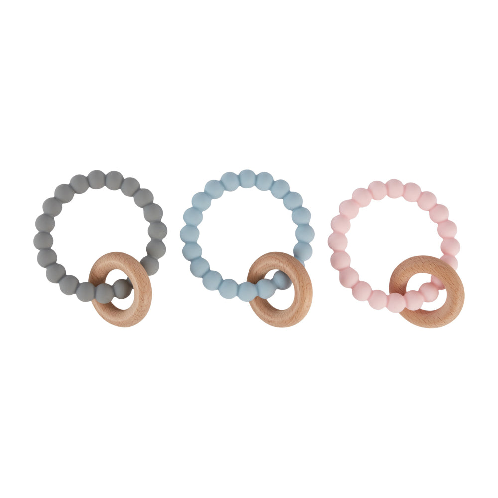 Blue Silicone Teether - SPOLSH