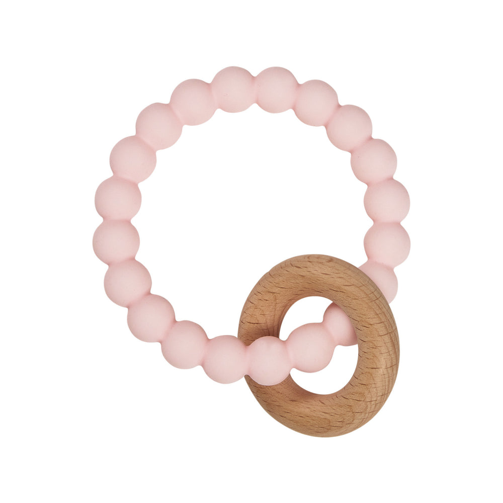 Pink Silicone Teether - SPOLSH