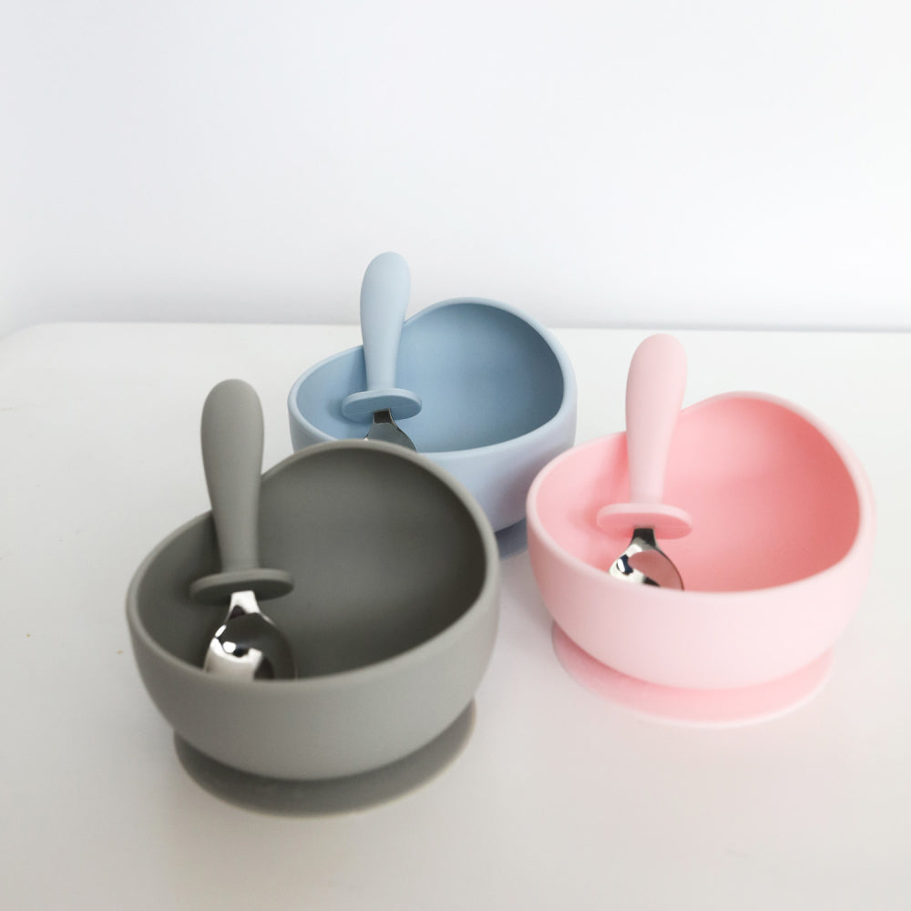 Grey Silicone Bowl - SPLOSH