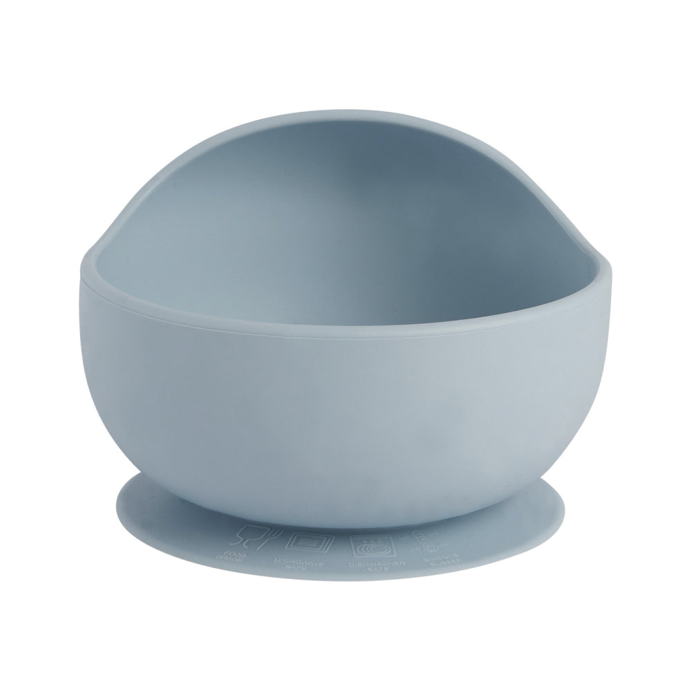 Blue Silicone Suction Bowl - SPOLSH