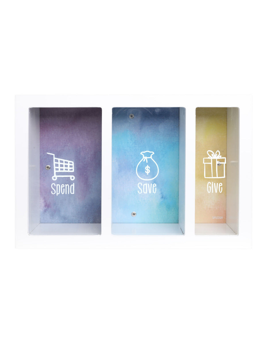 Spend Save Give Change Box - SPOLSH