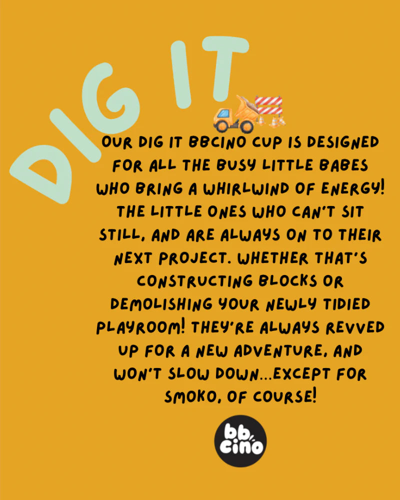 Dig It Reusable Cino Cup (120ml) - BBcino