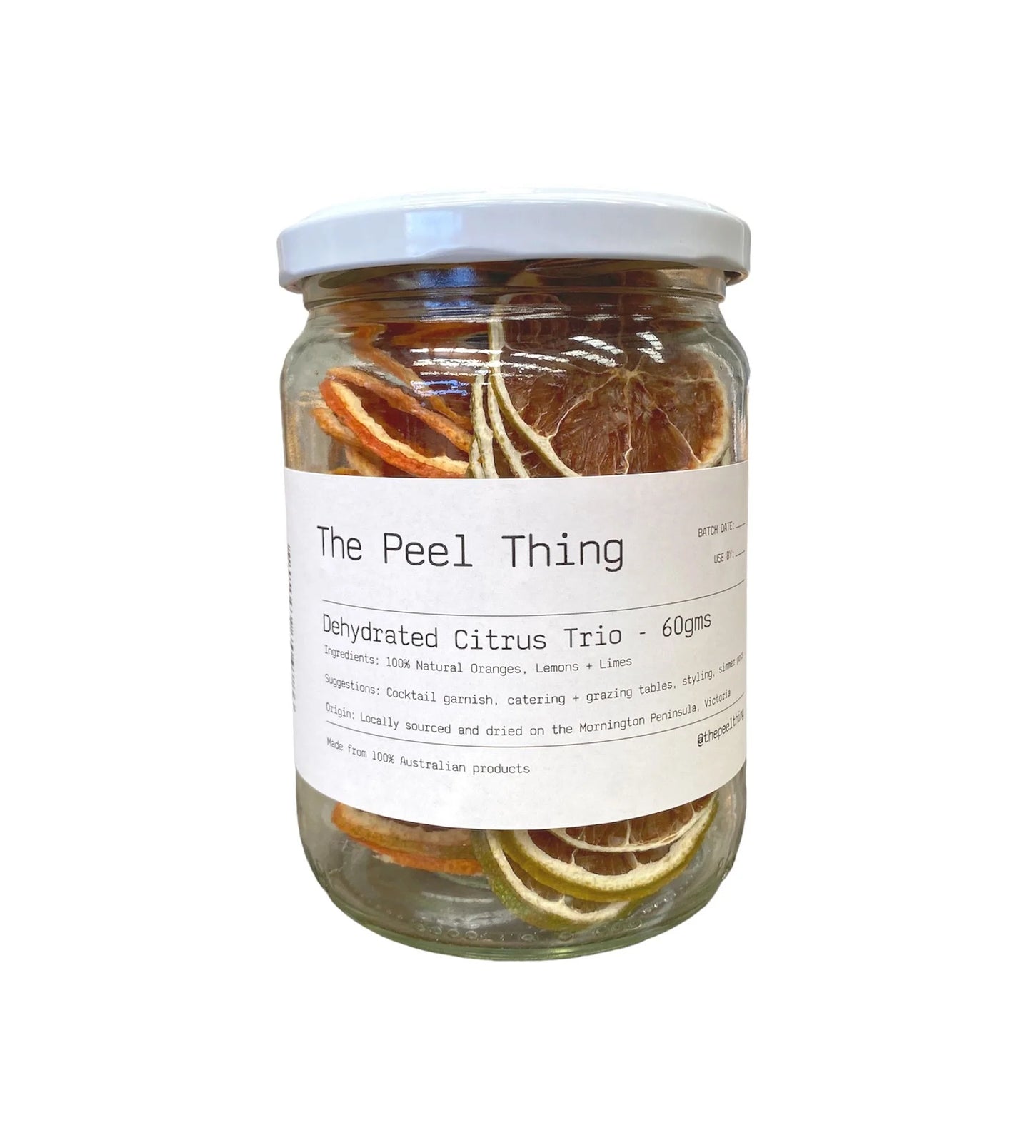 Natural Dehydrated Citrus Trio - THE PEEL THING
