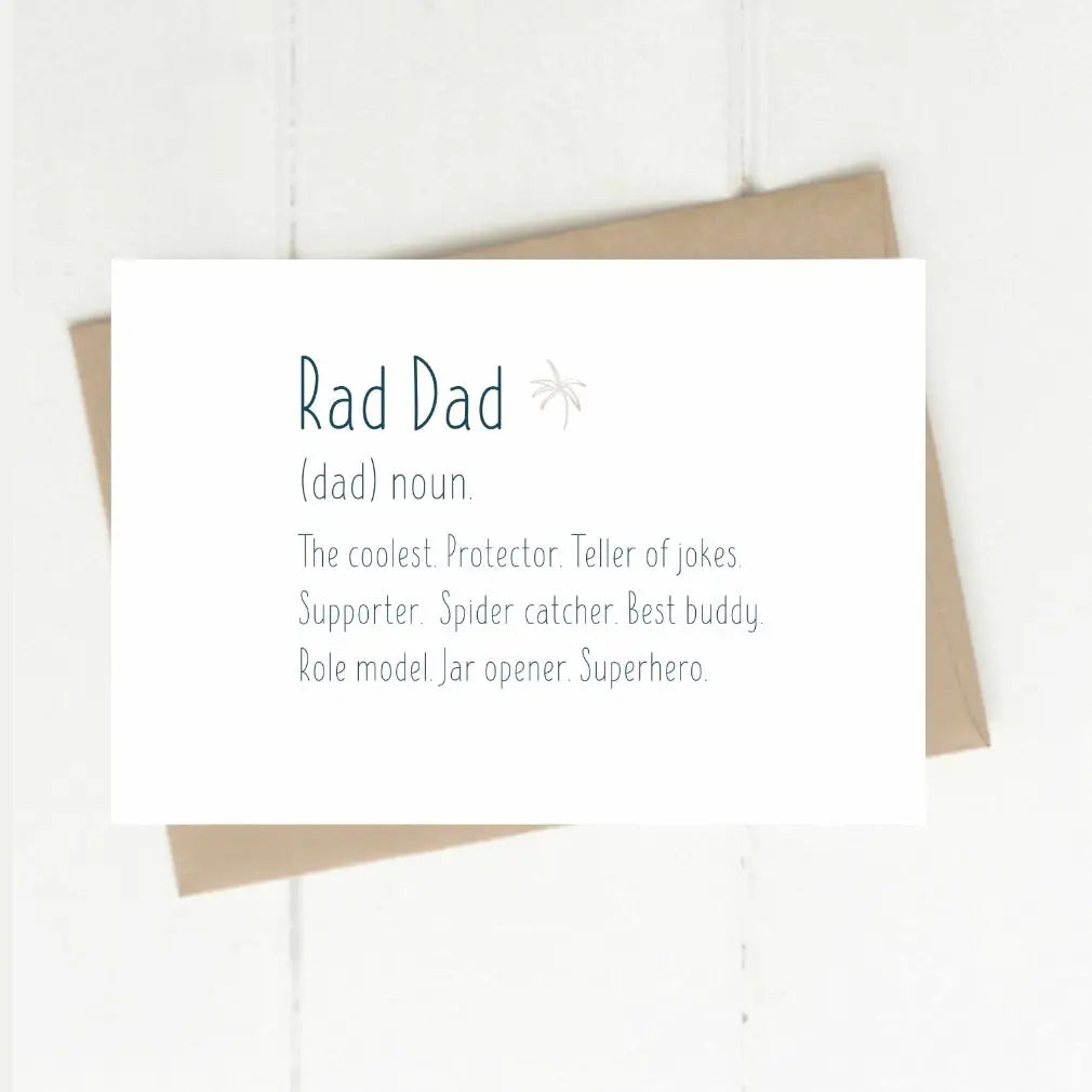 Rad Dad Card