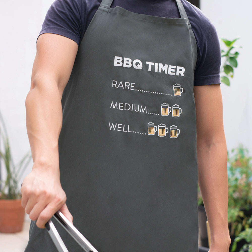 BBQ Timer Apron