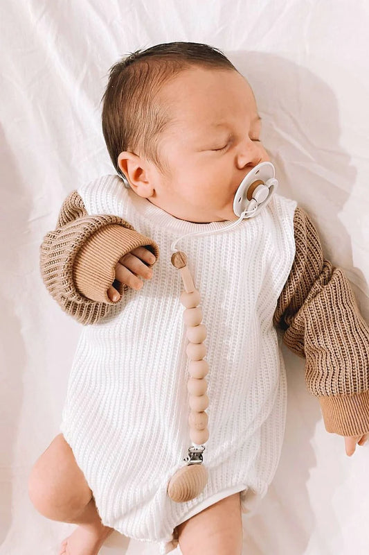 Winter Knit Romper ( 6 to 12 months) - MINI ZALI