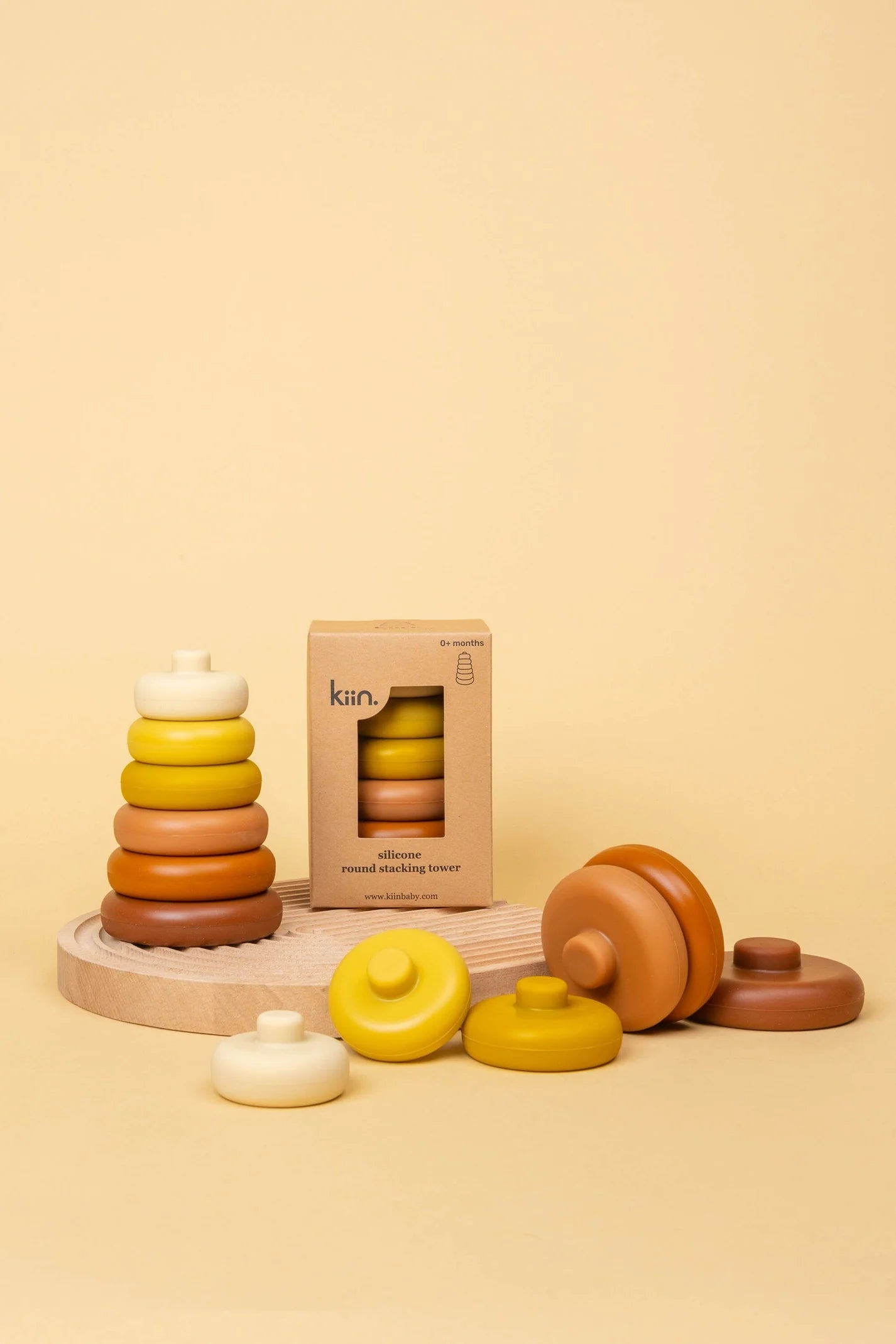 Silicone Round Stacking Tower - KIIN BABY