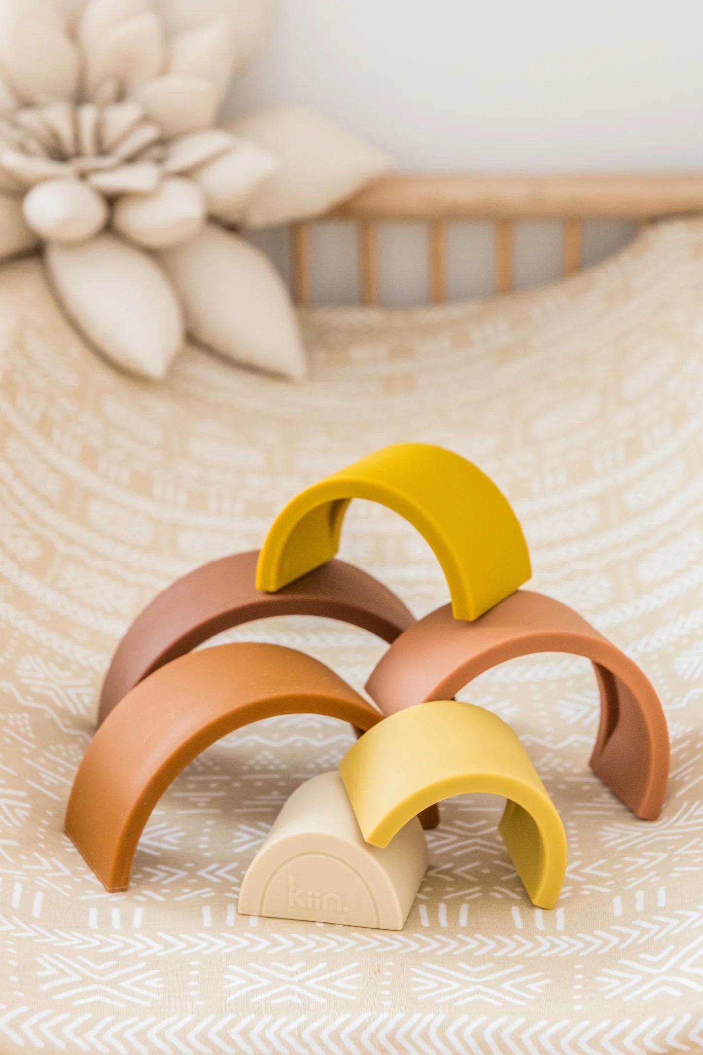 Silicone Rainbow Stacking Toy - KIIN BABY