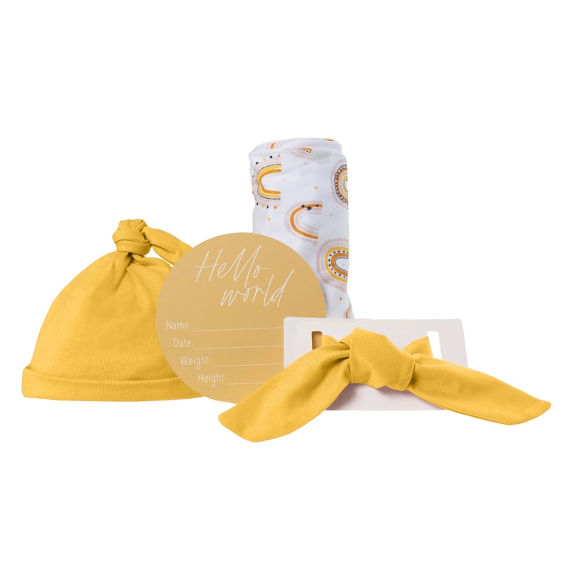 Rainbows Baby Announcement Bundle - SPLOSH