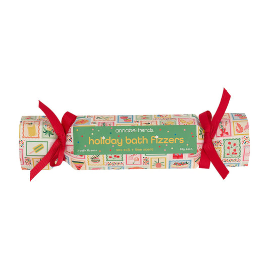 Holiday Bath Fizzers - Sea Salt & Lime Scent