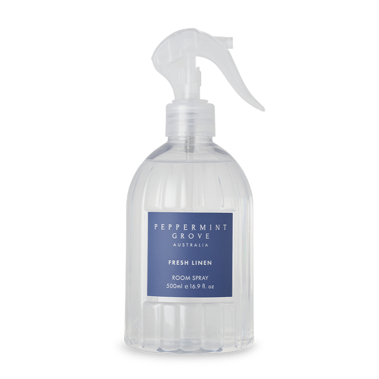 Fresh Linen Room Spray 500ml-PEPPERMINT GROVE