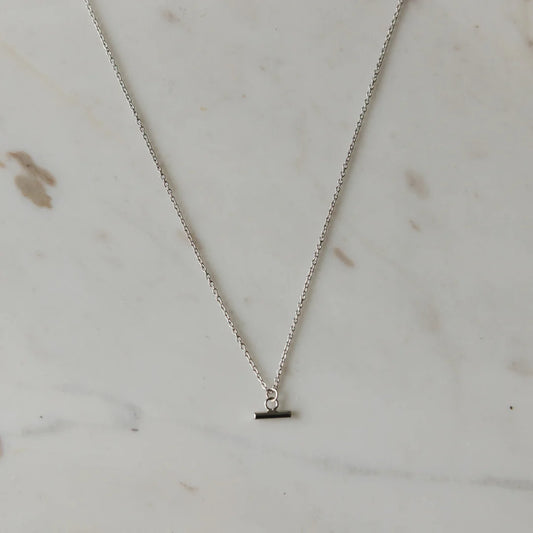 Mini Bar Necklace (Sliver) - SOPHIE