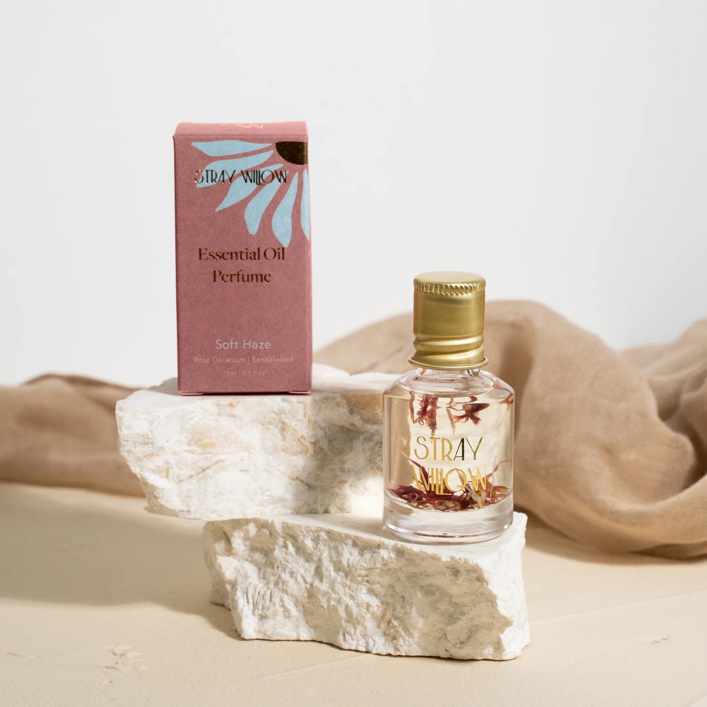 Soft Haze Essential Oil Perfume Roller - STRAY WILLOW