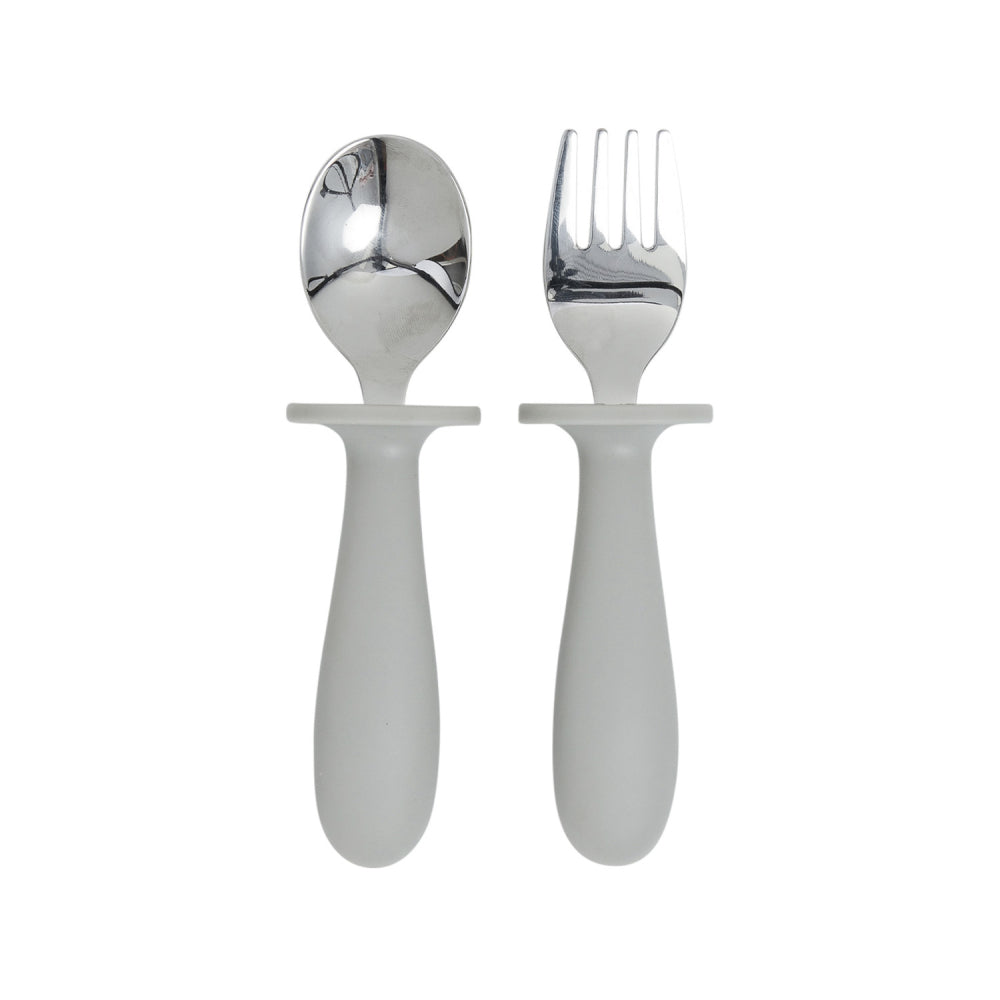 Grey Silicone Cutlery Set - SPOLSH