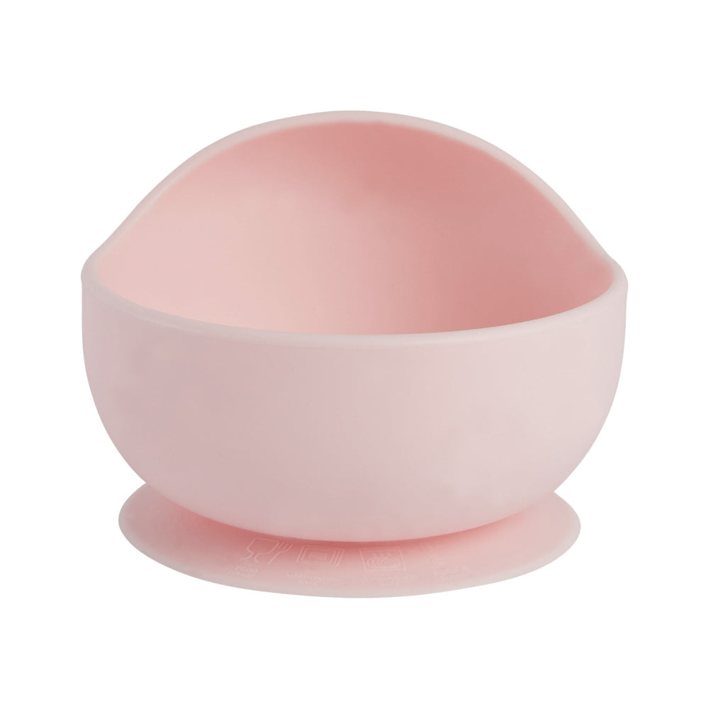 Pink Silicone Suction Bowl - SPOLSH