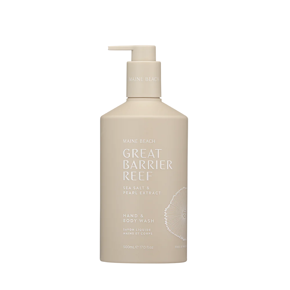 Great Barrier Reef Sea Salt Body Wash 500ml - MAINE BEACH