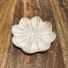 Floral Ceramic Indira Trinket Plate