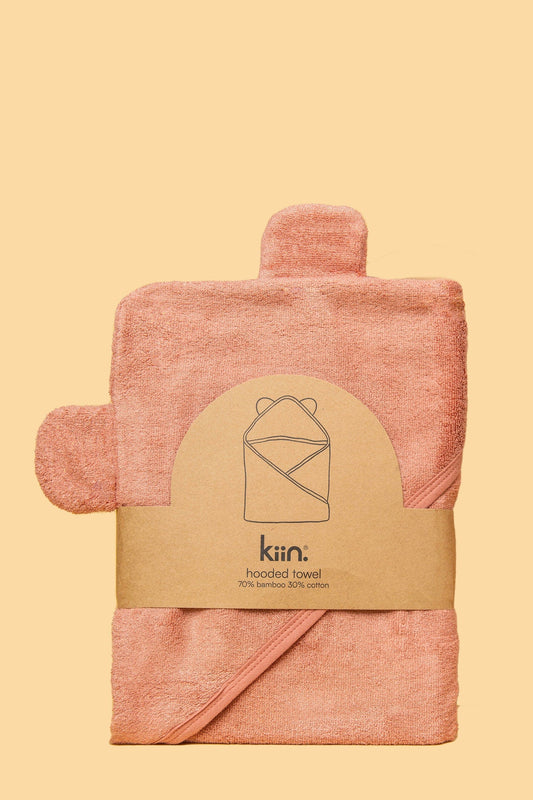 Heather Hooded Towel - KIIN BABY